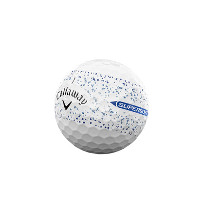 Callaway Golf Supersoft Golf Balls (2025, Blue Splatter)