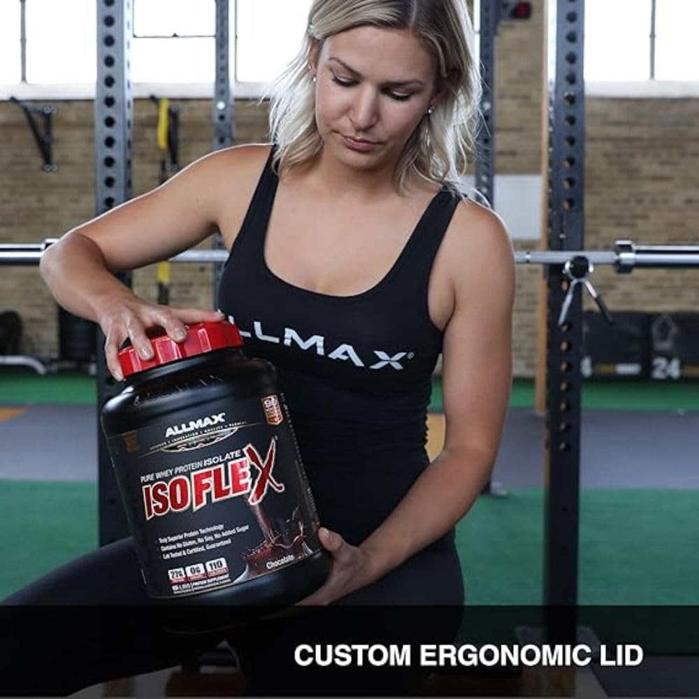 ALLMAX ISOFLEX 100% Ultra-Pure Whey Protein Isolate - Chocolate - 5 lb