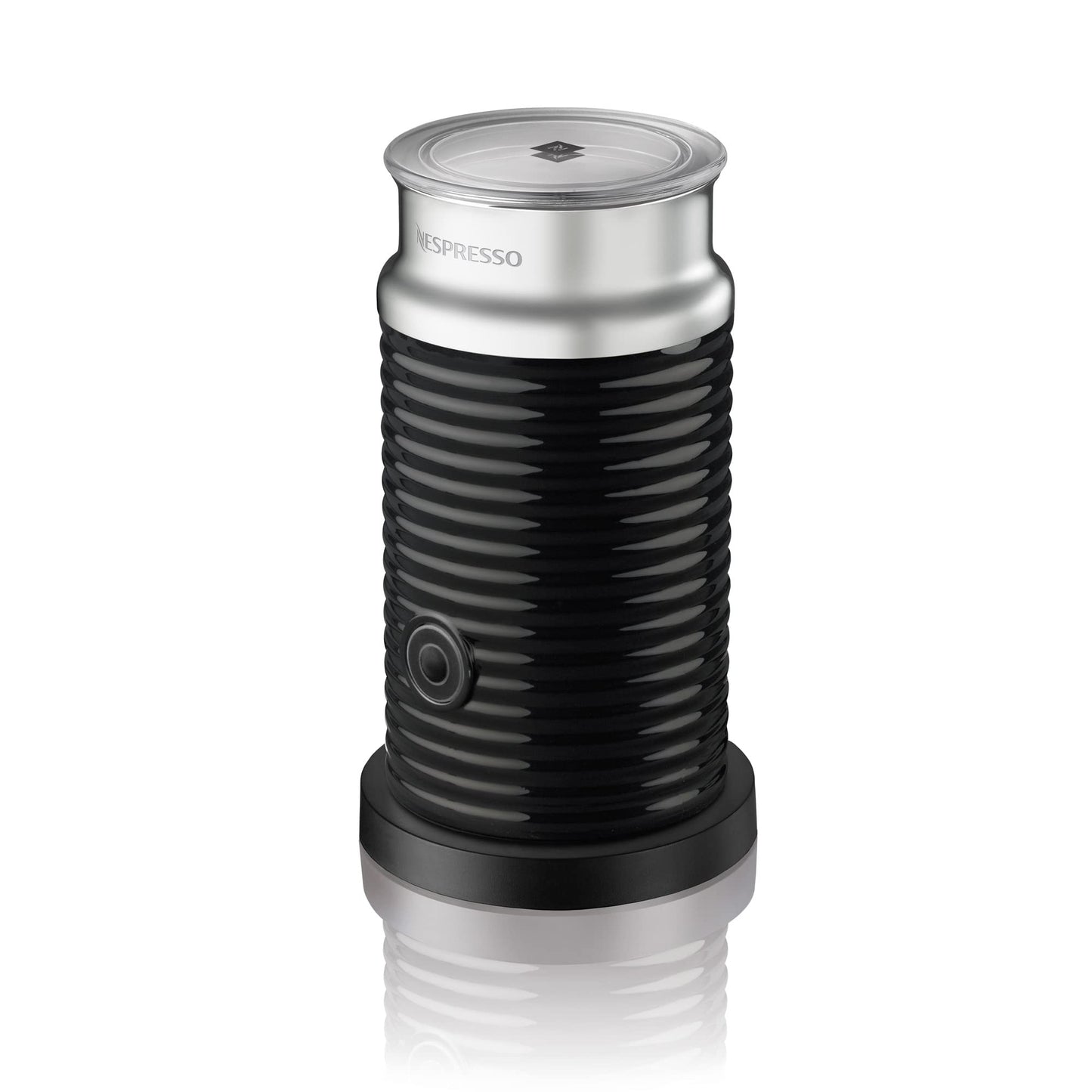 Nespresso Aeroccino 3 Milk Frother - Automatic Hot & Cold Foam Maker for Coffee, Latte, Cappuccino, and Macchiato - Black - Available at All In One Marketplace Canada