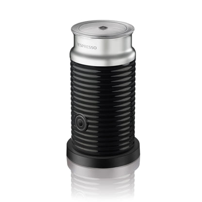Nespresso Aeroccino 3 Milk Frother - Automatic Hot & Cold Foam Maker for Coffee, Latte, Cappuccino, and Macchiato - Black - Available at All In One Marketplace Canada