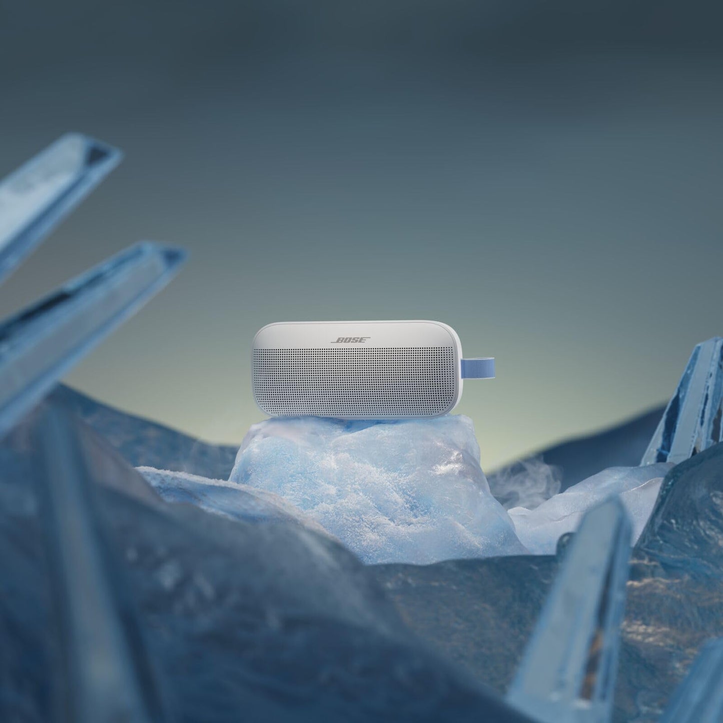 Bose SoundLink Flex Bluetooth Speaker (2nd Gen) - Portable Outdoor Speaker with Hi-Fi Audio, Waterproof and Dustproof, USB-C, Up to 12 Hours Battery Life, Fog Grey 🍁 All In One Marketplace Canada