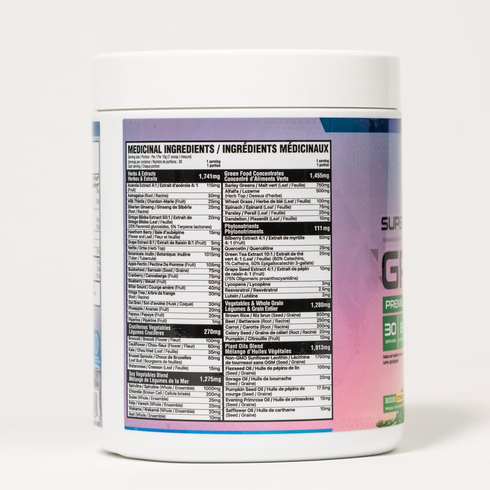 Believe Supplements Superfoods+Greens - Superfood Blend | Boost Energy, Immunity, and Digestion | Rich in Antioxidants & Essential Nutrients! (30 Servings, Citrus Blast) Believe Supplements