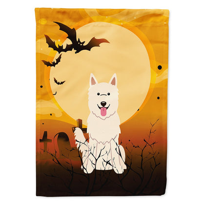 Drapeau de maison en toile Caroline's Treasures BB4311CHF Halloween Berger Allemand Blanc, grande taille, multicolore