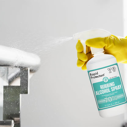 Isopropyl Alcohol Spray 70% - Rubbing Alcohol 70 Percent - 500ml - USP Grade - Made in Canada (1 spray bottle, 500ml)