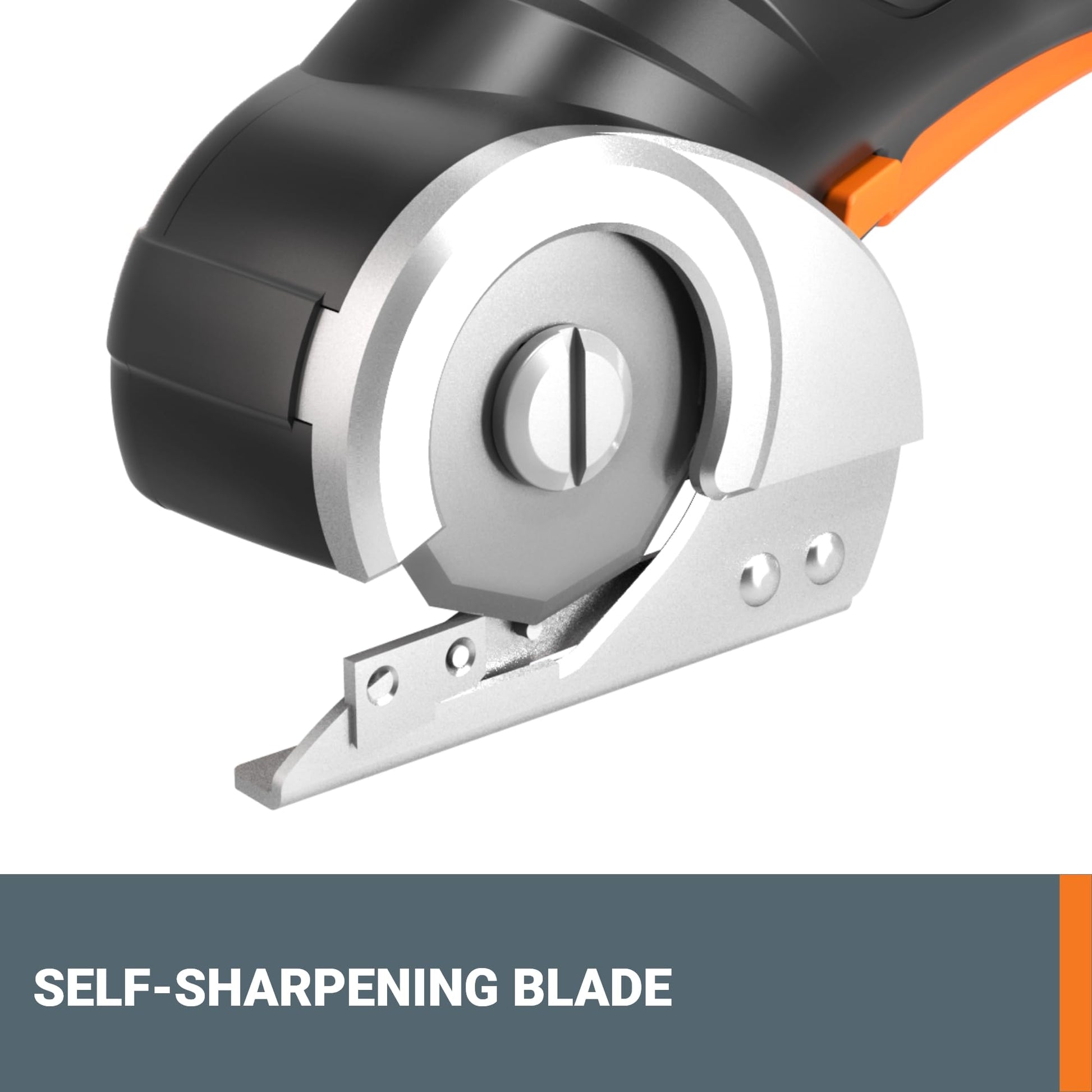 Worx Zipsnip Cordless Electric Scissors, Rechargeable Cardboard Cutter, 4V Powerful Fabric Scissors with 2 Safety Blades and Storage Bag WX082L.2 - Available at All In One Marketplace Canada