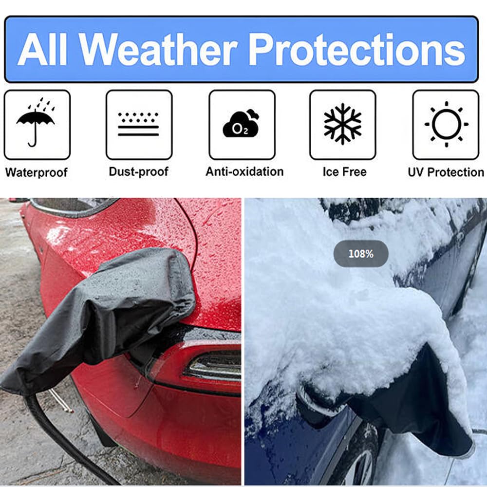 EV Charger Plug Cover Waterproof, Upgraded Electric Car Charging Port Cover 🍁 All In One Marketplace Canada