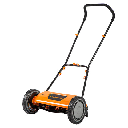 LawnMaster LMRM1602 Push Reel Lawn Mower 16-Inch 5-Blade 🍁 All In One Marketplace Canada