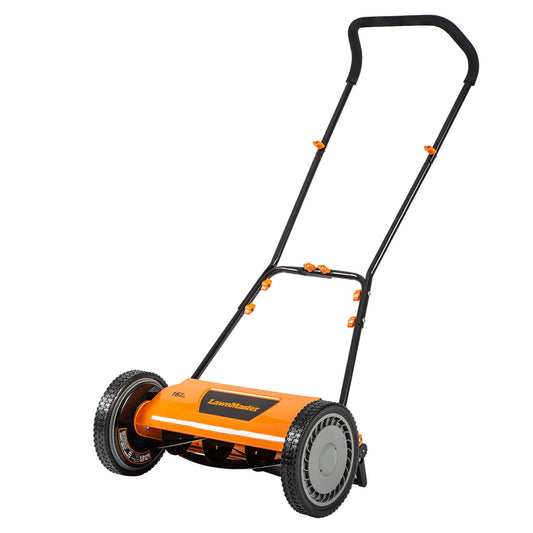 LawnMaster LMRM1602 Push Reel Lawn Mower 16-Inch 5-Blade 🍁 All In One Marketplace Canada Lawnmaster