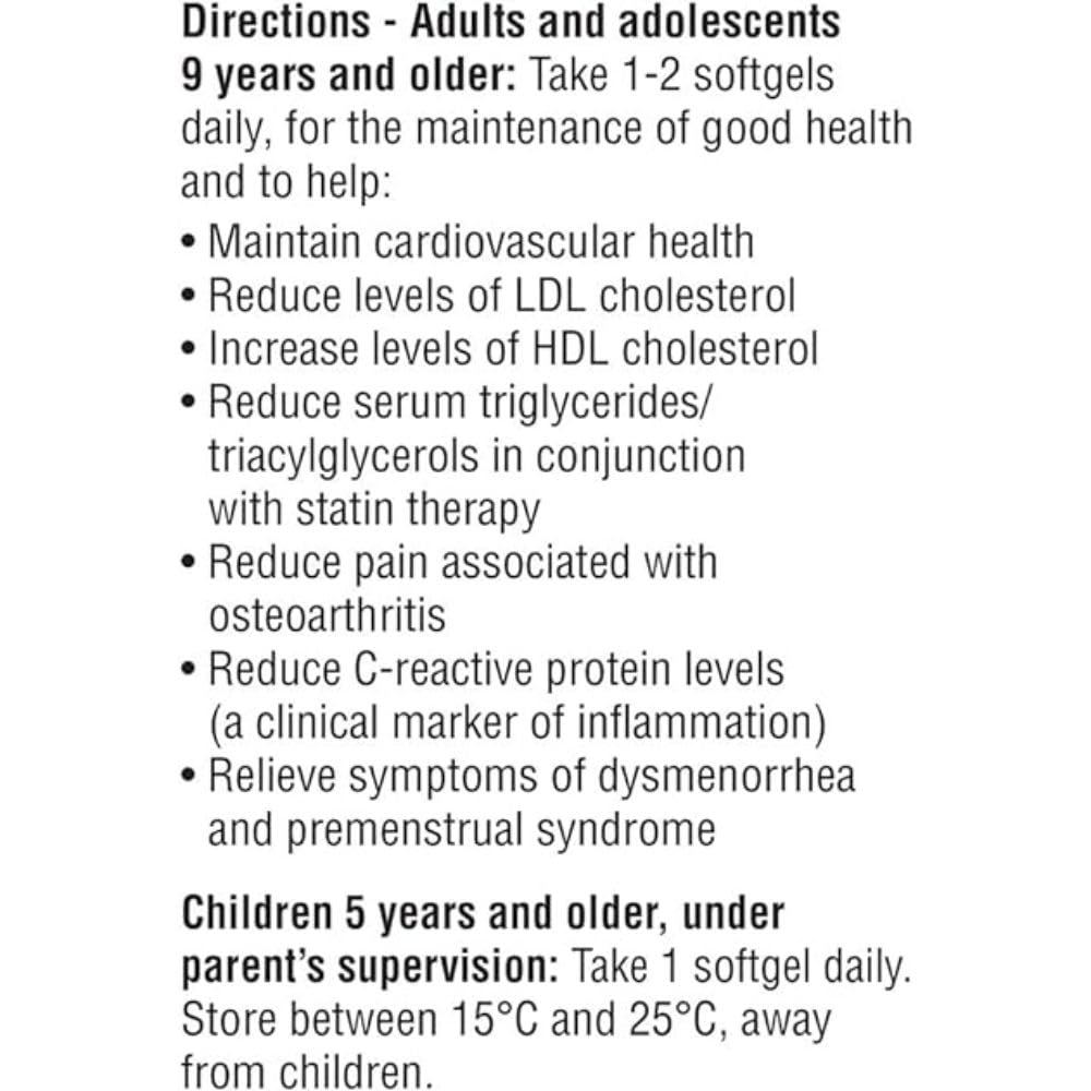 Jamieson Omega Complete Pure Krill Oil 500 mg, 100 Softgels, No Fishy Aftertaste, Supports Heart Health, and Provides Superior Absorption. With Antarctic Krill Oil. Proudly Canadian Jamieson