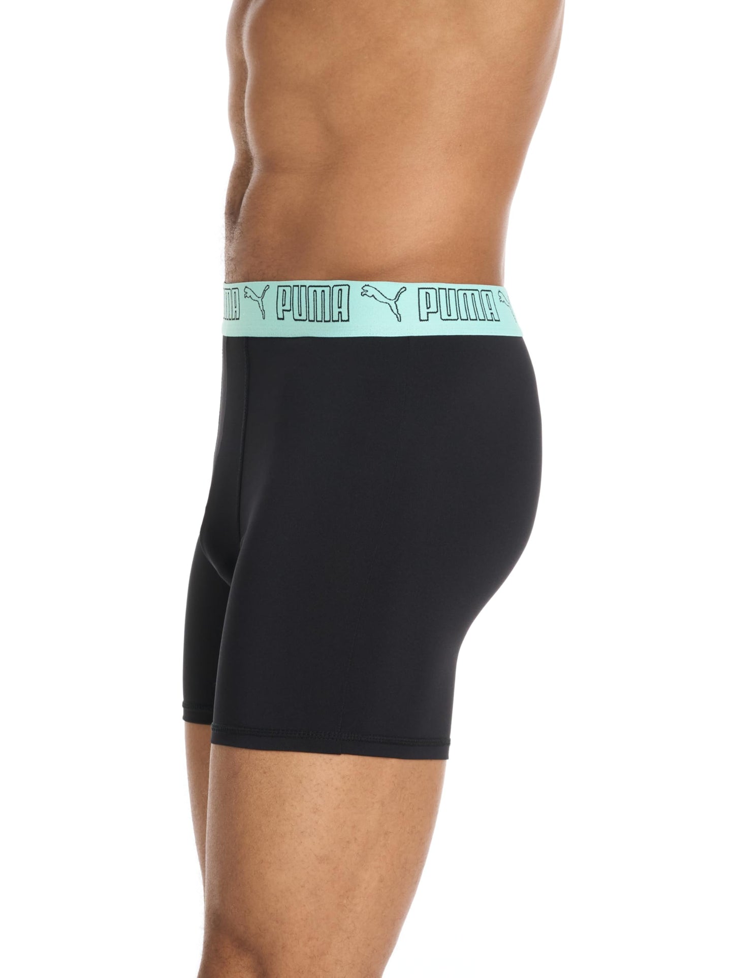 Puma Mens 5 Pack Performance Boxer Briefs, Black/Grey/Navy/Bright, Medium 🍁 All In One Marketplace Canada