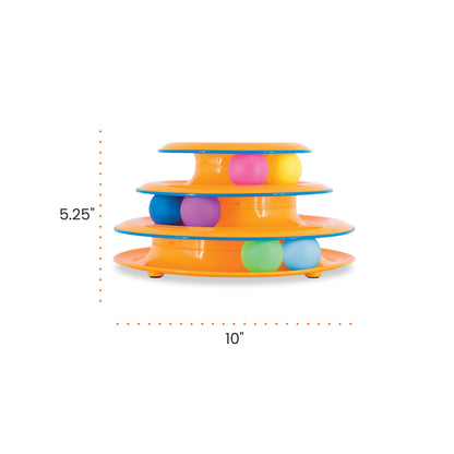 Petstages Tower of Tracks Interactive 3-Tier Cat Toy Catstages