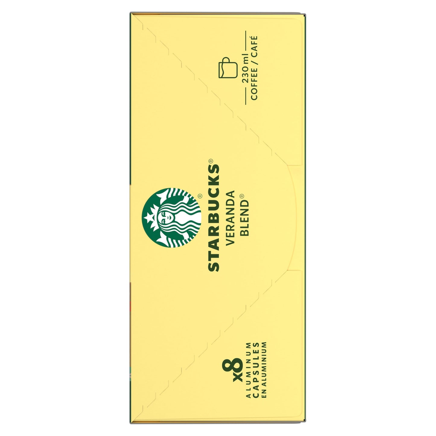 Starbucks Veranda Blend for Nespresso Vertuo – Blonde Roast Coffee Capsules, 4 Boxes (400g)