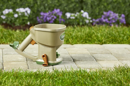 Scotts Whirl Hand Held Spreader - Great for Small Areas - Spreads Grass Seed, Fertilizer, Ice melt - Portable & Easy to Use 🍁 All In One Marketplace Canada