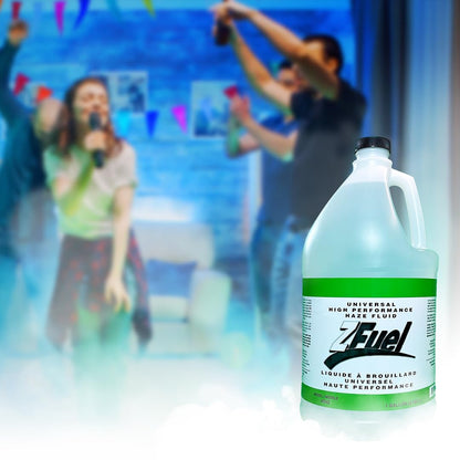 Liquide à brouillard haute performance à base d'huile Z Fuel ZHZ universel - 3,78 litres - Formulé pour les machines à brouillard à base d'huile - Parfait pour Halloween, les fêtes, les mariages, les clubs