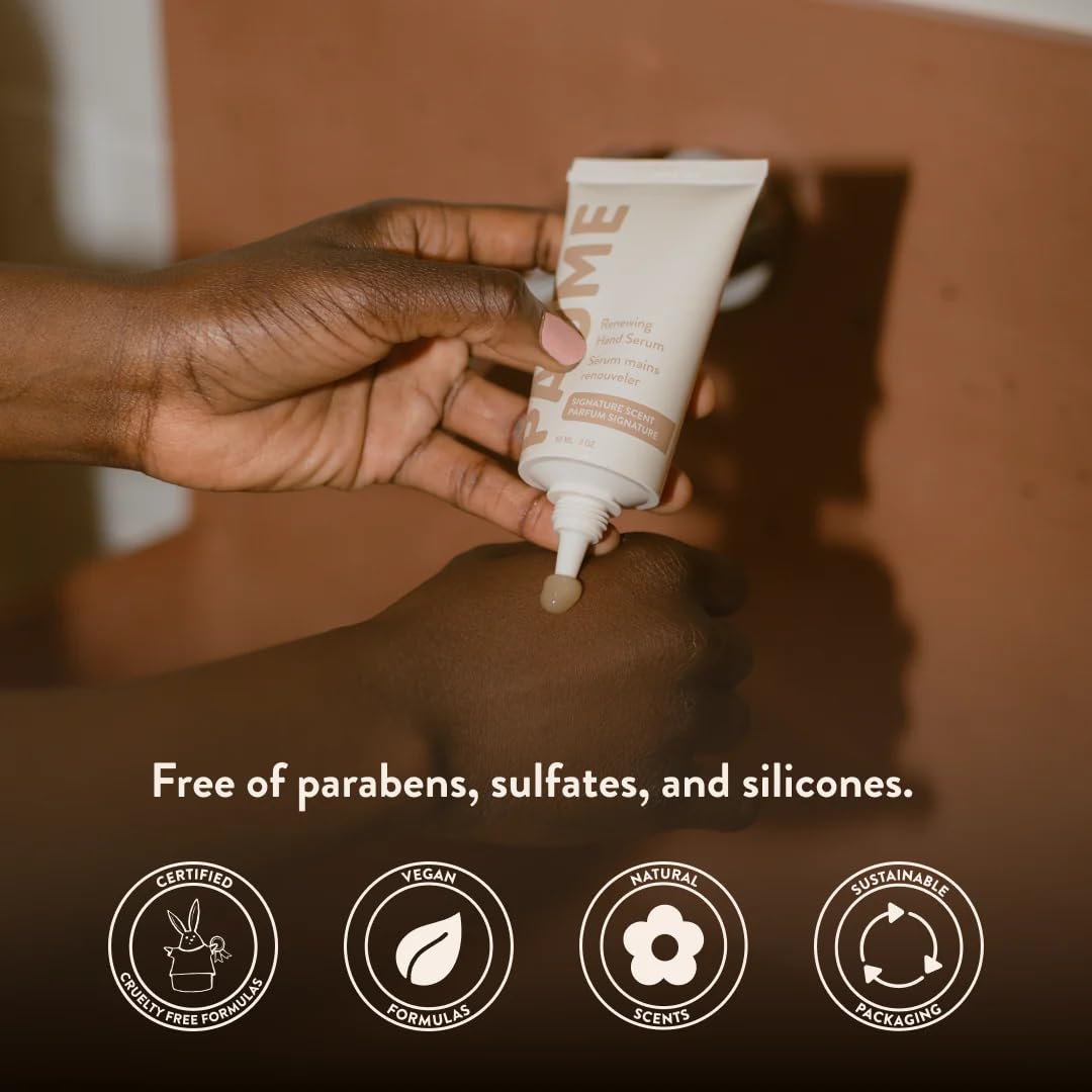 PAUME Renewing Hand Serum for Dry, Aging Skin With Hyaluronic Acid, Niacinamide and Vitamin C, Improve Skin Elasticity, Youthful-looking Hands, 60ml - Available at All In One Marketplace Canada