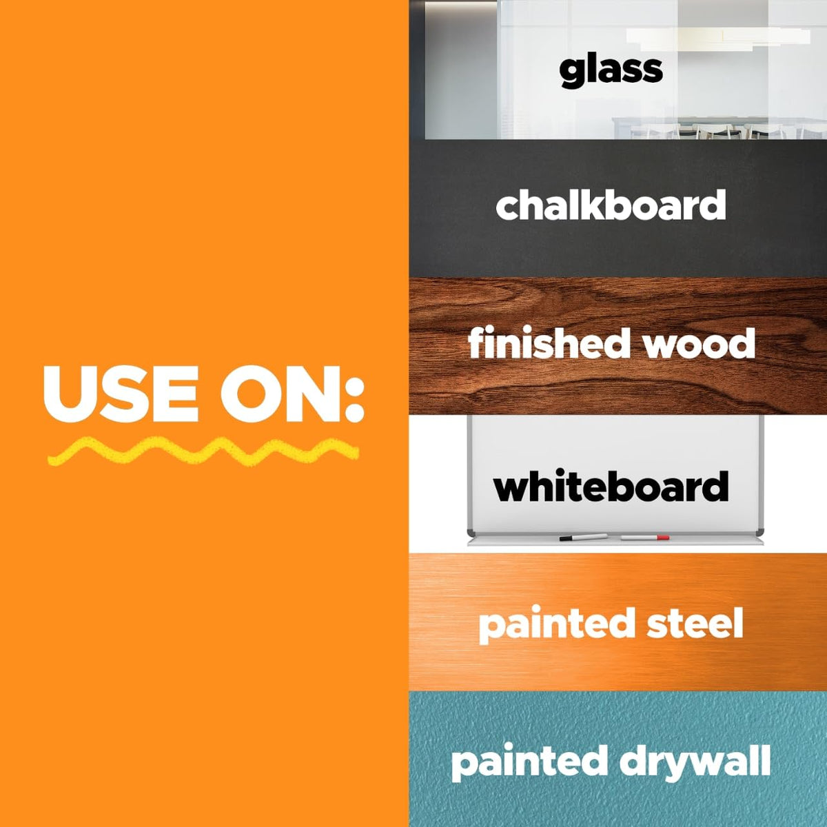 Post-it Dry Erase Whiteboard Film Surface, 3 x 2 ft Roll, White