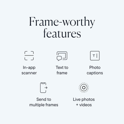 Aura Carver WiFi Digital Picture Frame | The Best Digital Frame for Gifting | Send Photos from Your Phone | Quick, Easy Setup in Aura App | Free Unlimited Storage | Gravel with White Mat