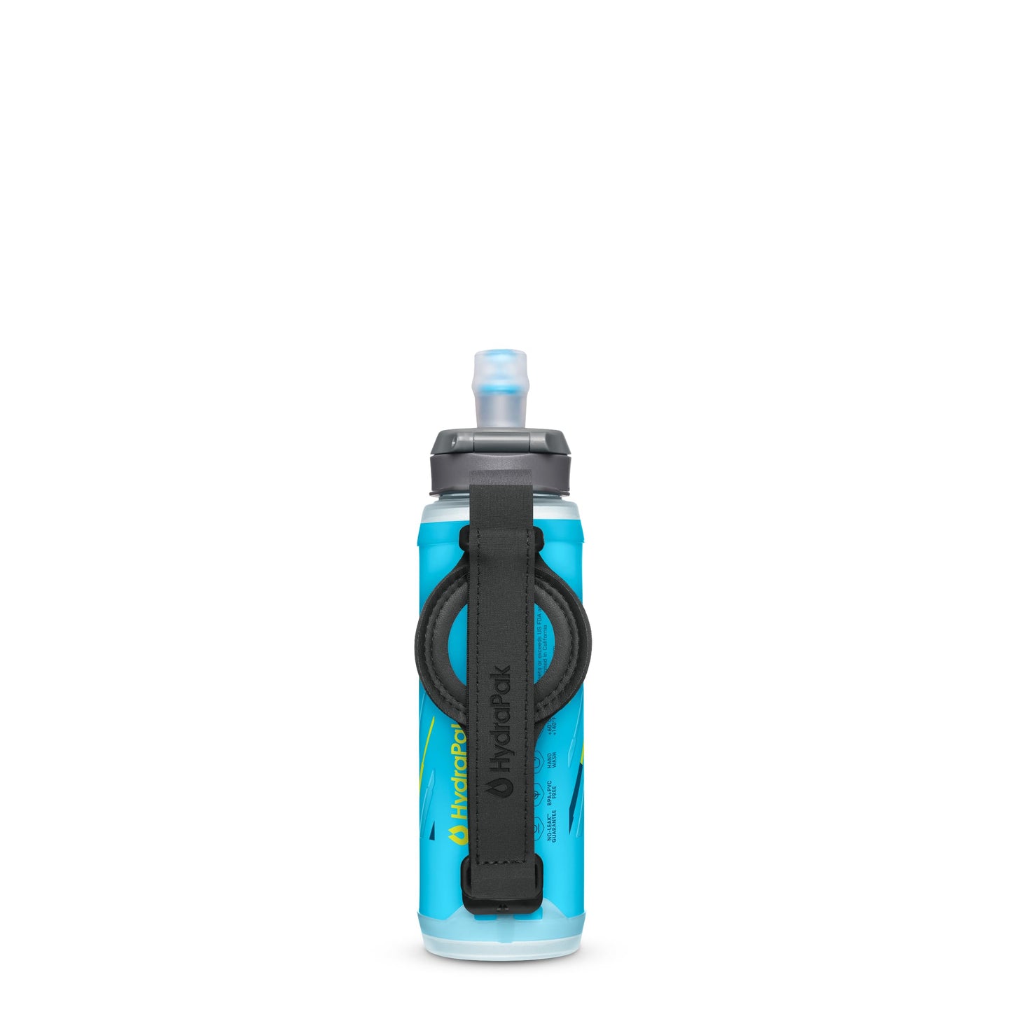 HydraPak SkyFlask Speed Handheld Running Water Bottle (350ml, Malibu) HydraPak