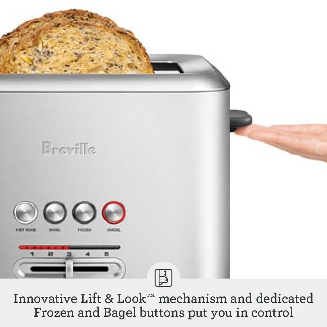 Breville A Bit More 2 Slice Toaster - BREBTA720XL silver Breville