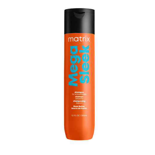 MATRIX Mega Sleek Shampoo, For Frizzy and Unruly Hair, Controls Frizz & Flyaways, Smooths Hair with Shea Butter, Vegan Matrix