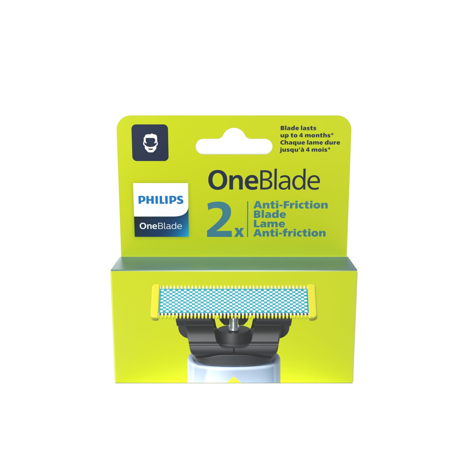 OneBlade First Shave, Replacement Blade (2-pack), QP225/50 - Available at All In One Marketplace Canada