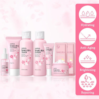 Floral Skin Care Set for Women & Teens,7Pcs Beauty Skincare Gift Kit 🍁 All In One Marketplace Canada