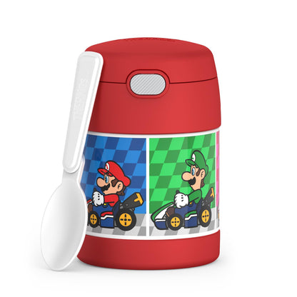 THERMOS FUNTAINER Kids Food Jar with Spoon, 10oz, Mario 🍁 All In One Marketplace Canada