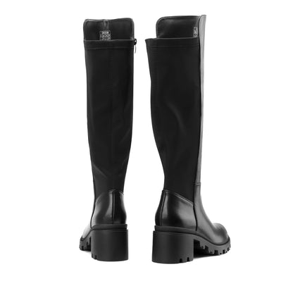 DREAM PAIRS Women Knee High Platform Chunky Boots,Black,8.5 🍁 All In One Marketplace Canada