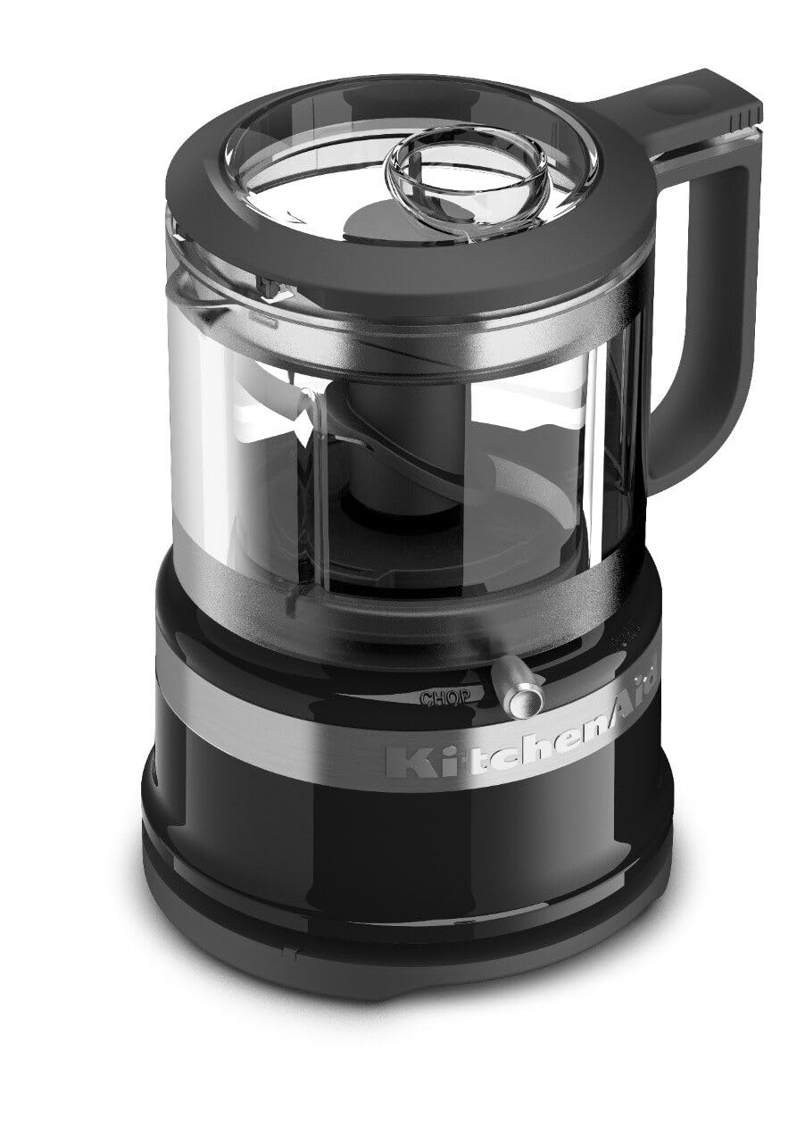 KitchenAid KFC3516OB 3.5 Cup Mini Food Processor, Onyx Black 🍁 All In One Marketplace Canada