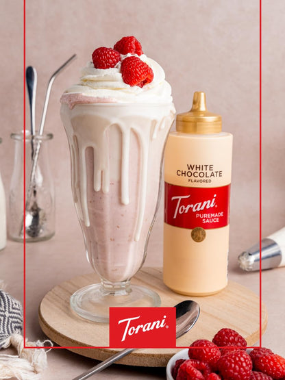 Torani Puremade White Chocolate Sauce, 64 Ounce