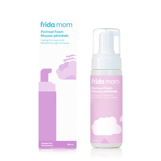 Frida Mom Witch Hazel Perineal Healing Foam for Postpartum Care, Cooling Pain Relief and Hemorrhoid Treatment, 5 Fl Oz