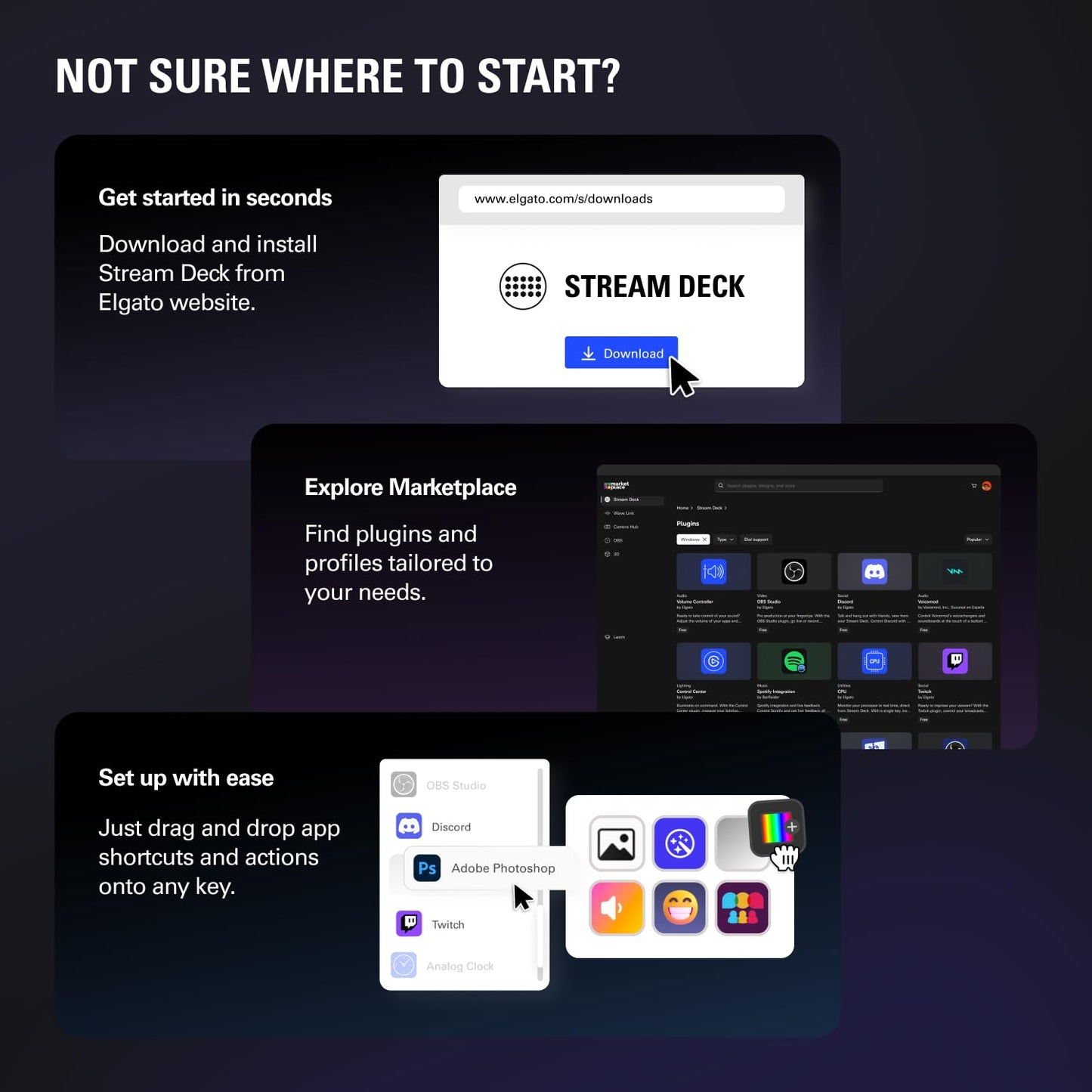 Elgato Stream Deck MK.2 Studio Controller, 15 Macro Keys Elgato