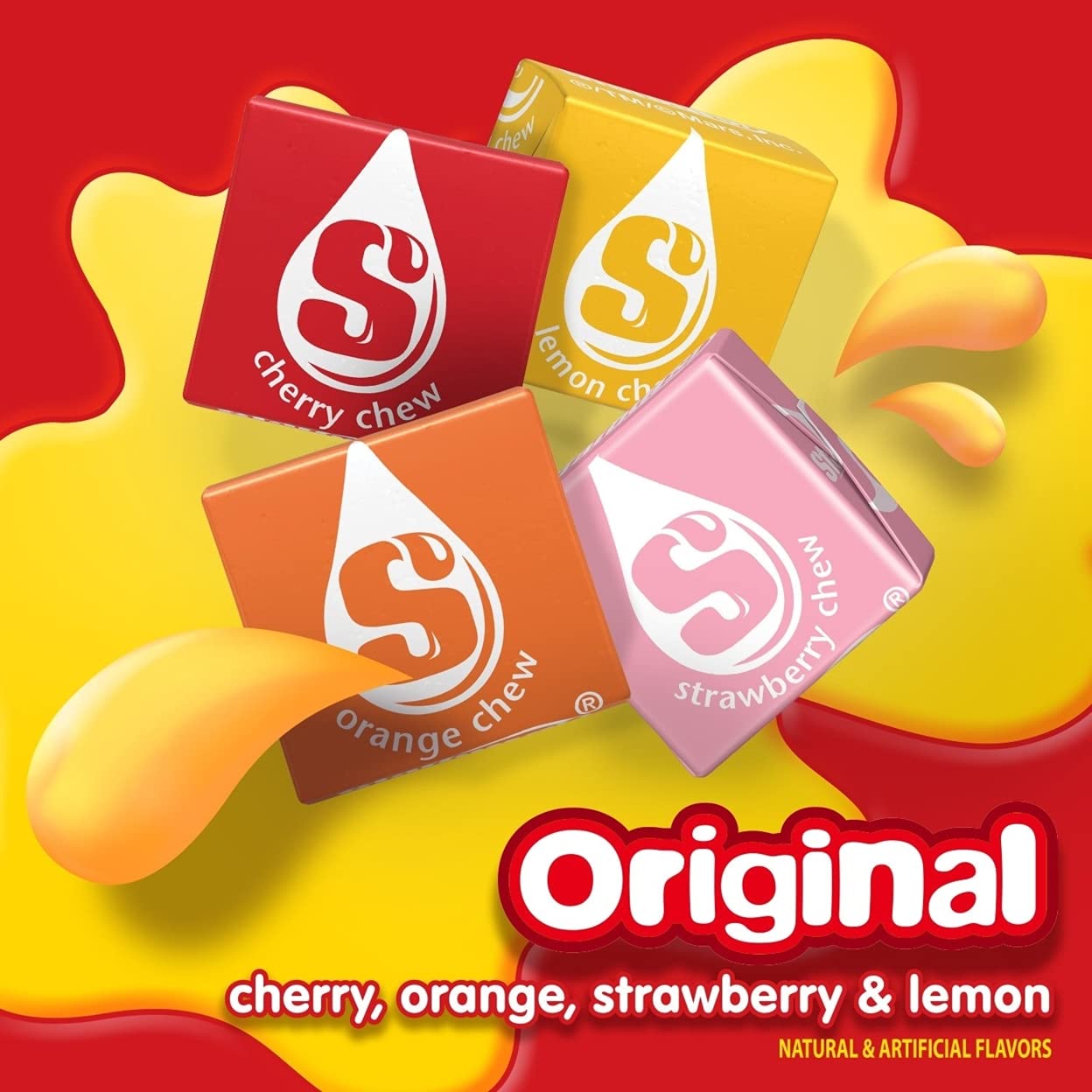 Starburst Original Fruit Chew Candy Jar, 54 oz