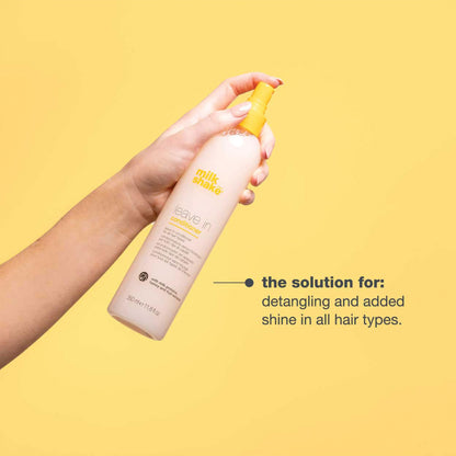 milk_shake Leave-in Conditioner for All Hair Types | Softens, Detangles & Adds Shine with Milk Proteins & Honey | 11.8 Fl Oz (350 ml) - Available at All In One Marketplace Canada