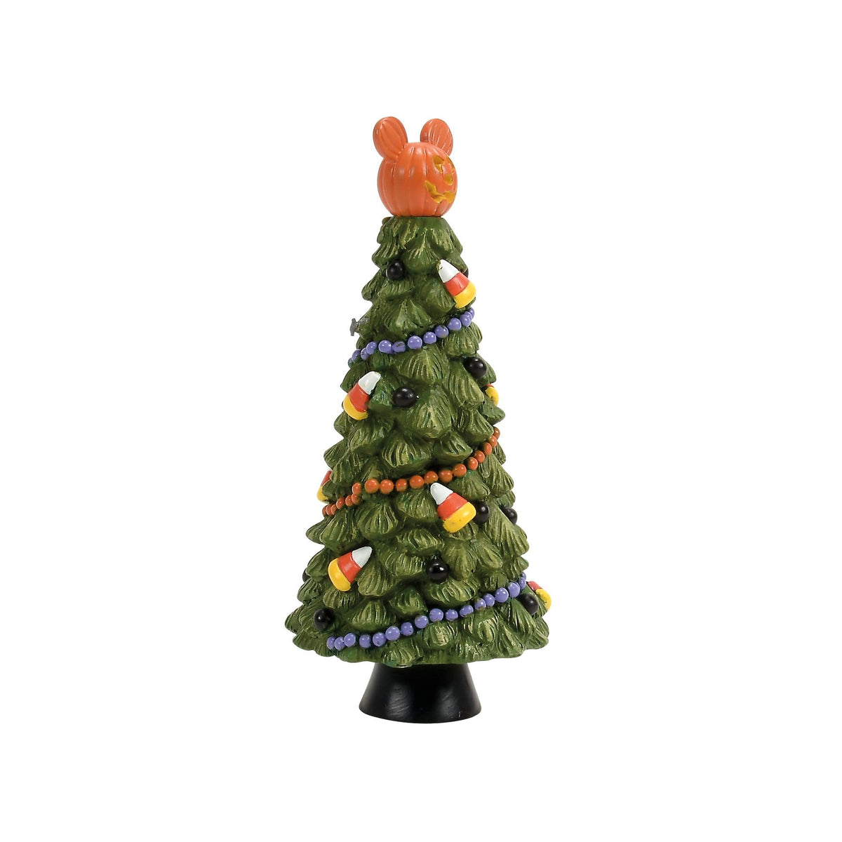 Figurine d'arbre Pumpkintown Manor pour village d'Halloween Disney Department 56, 16,8 cm, multicolore