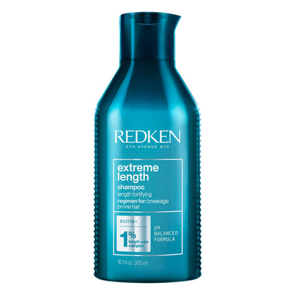 Redken Biotin Shampoo, Extreme Length Lightweight Shampoo, For Strenghtening Damaged Hair, Strengthens Hair, For All Hair Types - Available at All In One Marketplace Canada