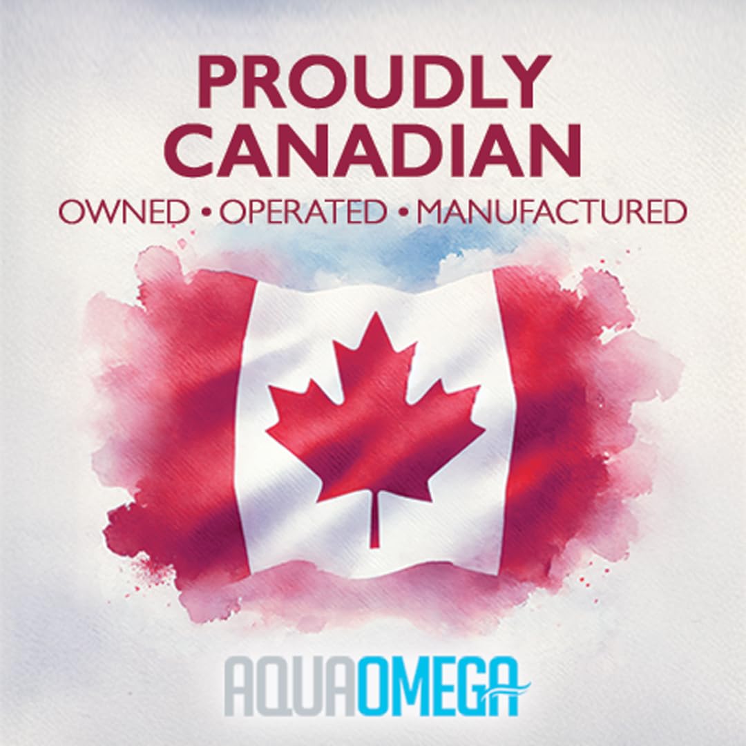 AQUAOMEGA 3X Extra Strength High EPA Fish Oil Omega 3 Supplements, Wild Caught Triple Strength Omega 3 Fish Oil Capsules with EPA, DHA and Vitamin D, Omega3 Supplements Made in Canada,120 Softgels - Available at All In One Marketplace Canada