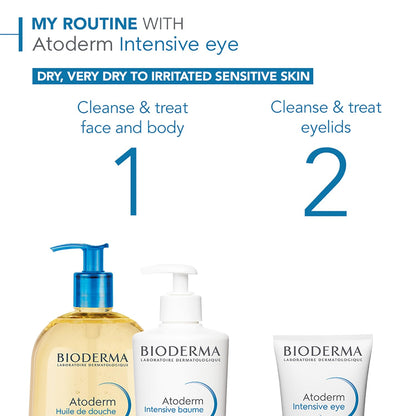 Bioderma Atoderm Intensive Eye Cream for Very Dry to Atopic-prone Skin Bioderma