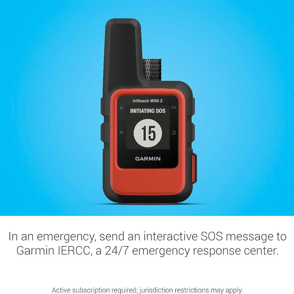 Garmin inReach Mini 2, Lightweight and Compact Satellite Communicator, Hiking Handheld, Orange 🍁 All In One Marketplace Canada