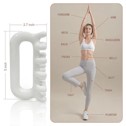 VEMOKY Fascia Massage Tool Trigger Point Massage Tools Anti Blaster for Cellulite Massager Tool Reaching Deep Myofascial Tissue Throughout The Body Release Muscle Knot Reduction Cellulite - Available at All In One Marketplace Canada
