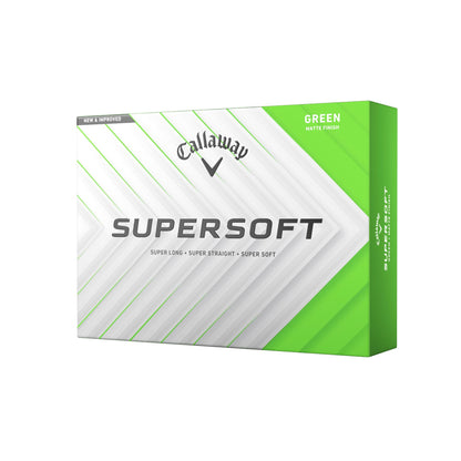 Callaway Golf Supersoft Golf Balls (2025, Green) Callaway