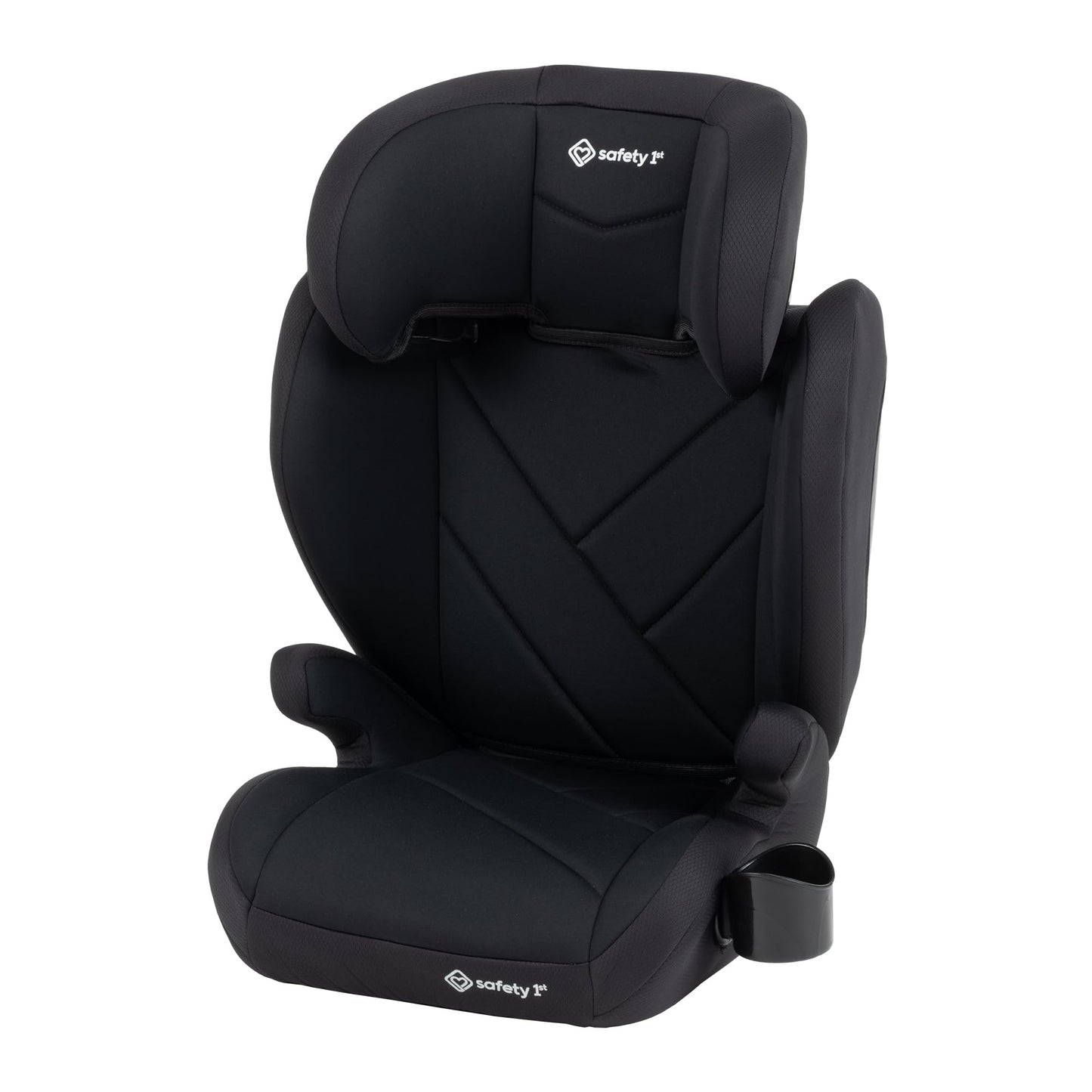 Safety 1st Growmate 2-in-1 Belt-Positioning Booster Car Seat, High-Back to Backless, Slim & Lightweight, Fits 3 Across, Adjustable Headrest - Hexagon Horizon Safety 1st