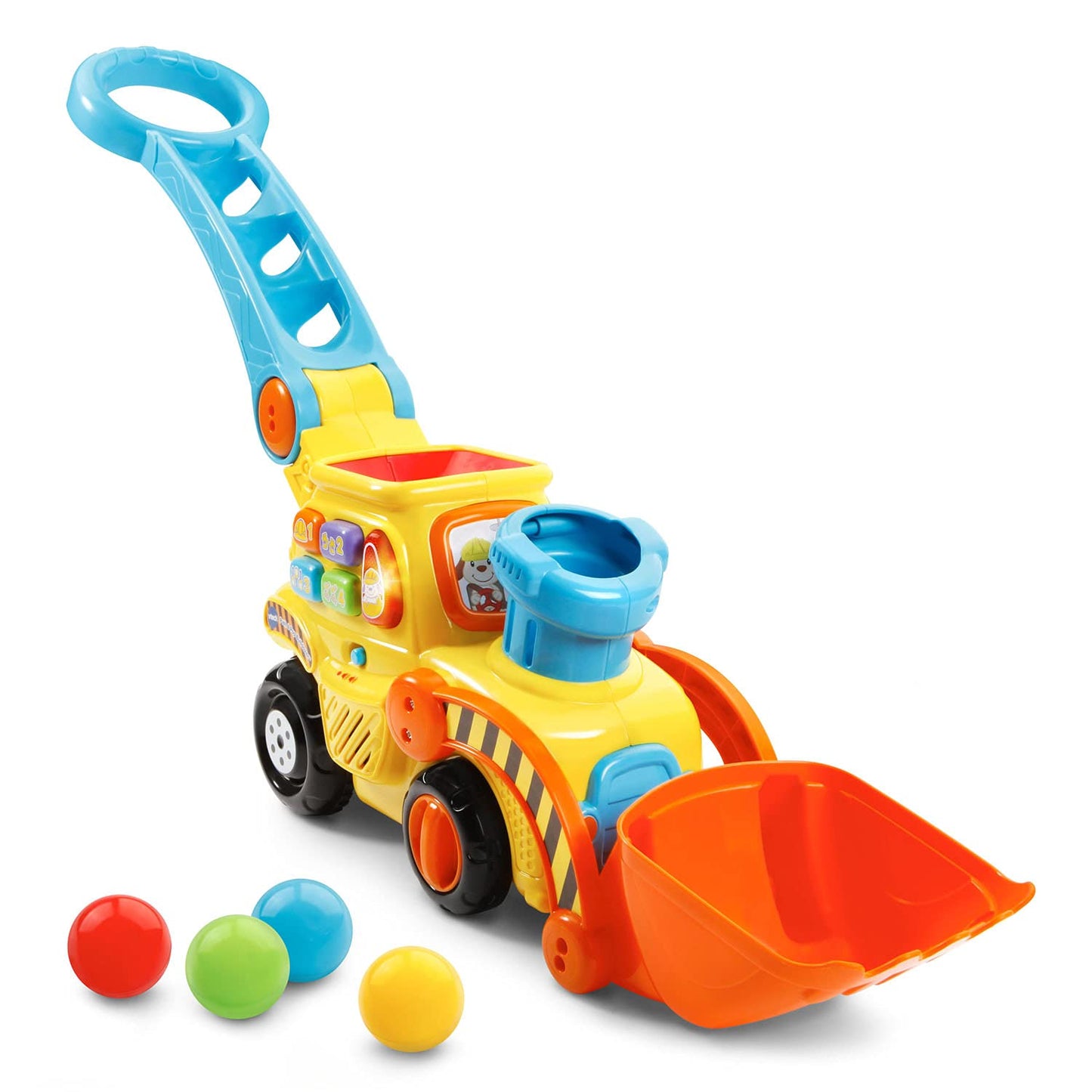 VTech Pop-a-Balls Push & Pop Bulldozer - English Version 🍁 All In One Marketplace Canada