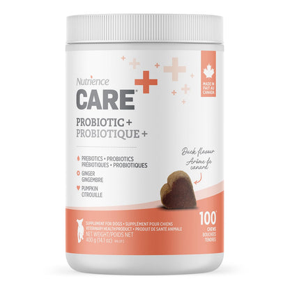 Nutrience Care® Probiotic+ Dog Supplement, 100 Soft Chews, 400 g Nutrience
