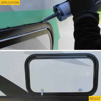 SIKA - Multi-Purpose sealant and Adhesive - Sikaflex-221 - White - Ideal for RV and Motorhome Repair - Permanent - Weather Resistant - Paintable - 300 mL 🍁 All In One Marketplace Canada