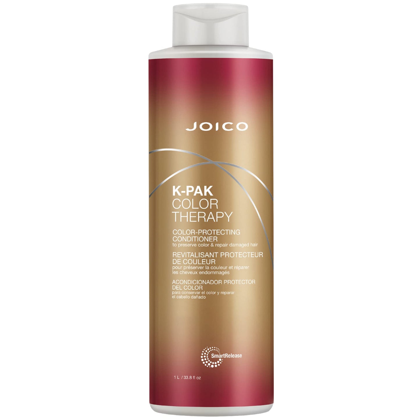 Joico K-Pak Color Therapy Color Protecting Conditioner, for Damaged, Colour Intensity, Conditioning, Heat Protectant with Argan and Keratin, Sulfate Free, 1L Joico