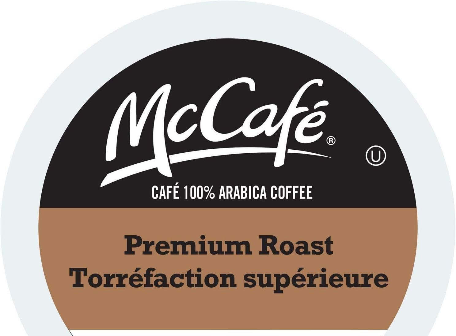McCafé Premium Medium Dark Roast Coffee K-Cups - 80 Pack for Keurig