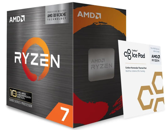 Processeur de bureau AMD Ryzen 7 5800X3D à 8 cœurs et 16 threads avec technologie AMD 3D V-Cache