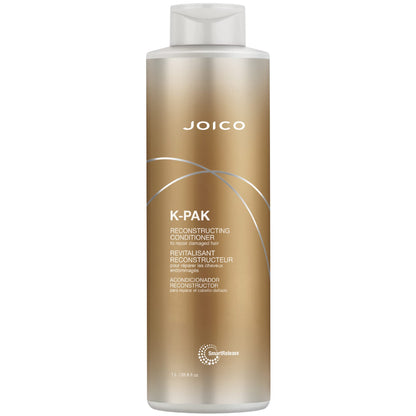 Joico K-PAK Daily Reconstructing Conditioner, Heat Protectant, Moisturizing Cleansing, Repair Damaged Hair, with Keratin and Primrose Oil, Sulfate-Free Joico