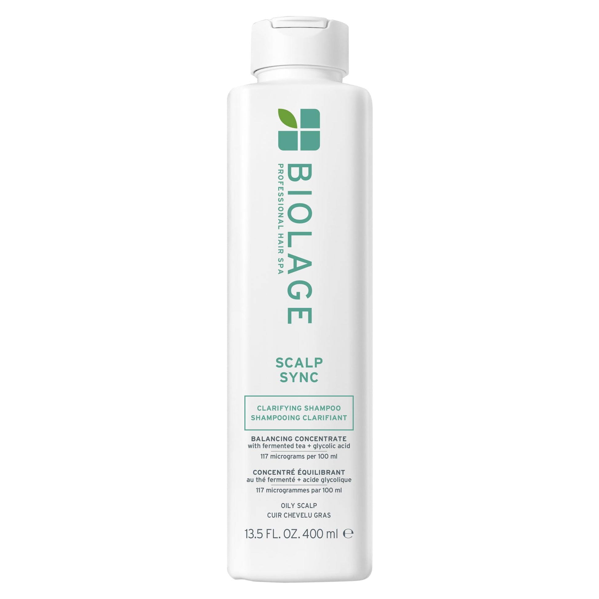 Biolage Clarifying Shampoo, Scalp Sync, Removes Residue, Buildup and Excess Oil, For Oily Hair & Scalp, Gently Exfoliates With Glycolic Acid, Paraben and Silicone Free, Vegan, Cruelty Free - Available at All In One Marketplace Canada